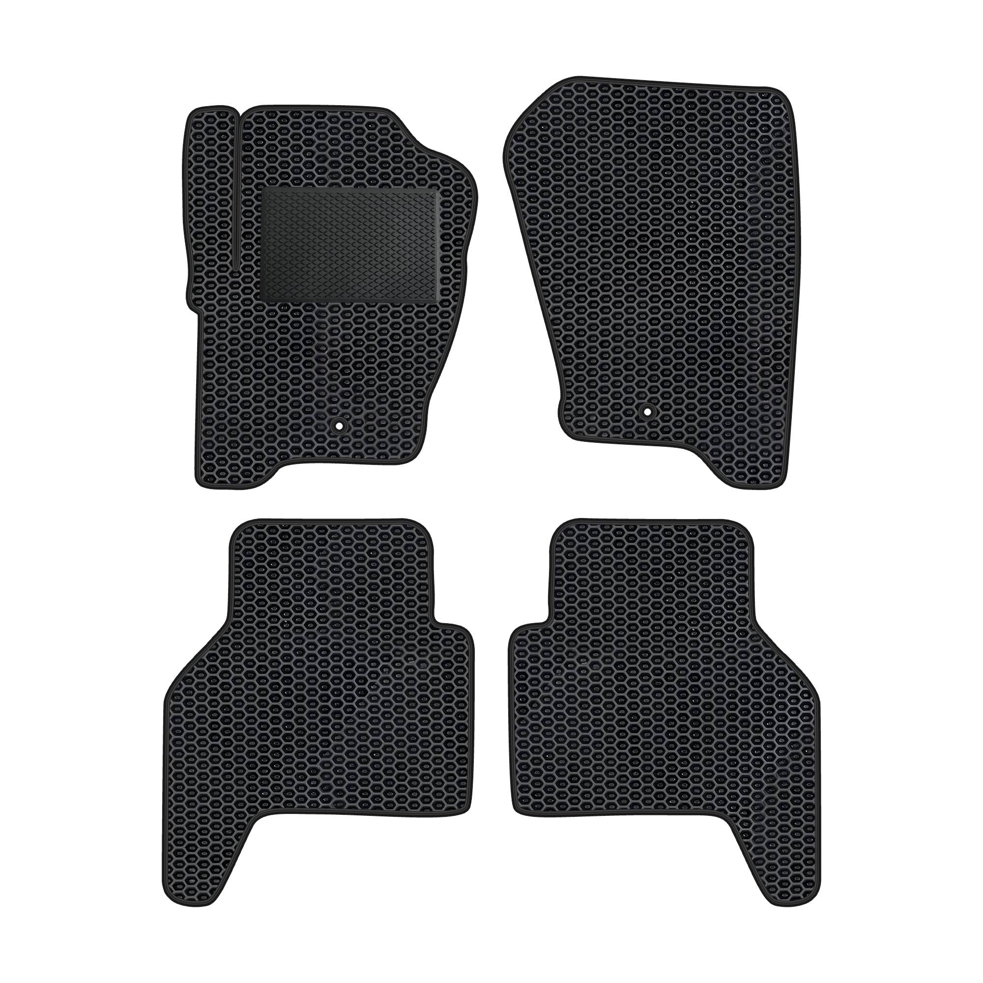 Lr010evapod - Komplettes Set Eva-autofußmatten, Passend Für Range Rover Sport I 2005-2012 (mit Zusätzlicher Verstärkung)