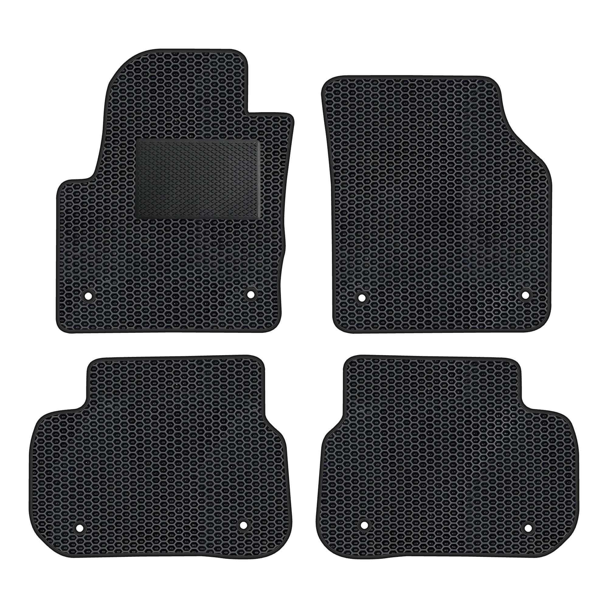 Lr011evapod - Komplettes Set Eva-autofußmatten, Passend Für Land Rover Discovery Sport 2014-2018 (mit Zusätzlicher Verstärkung)