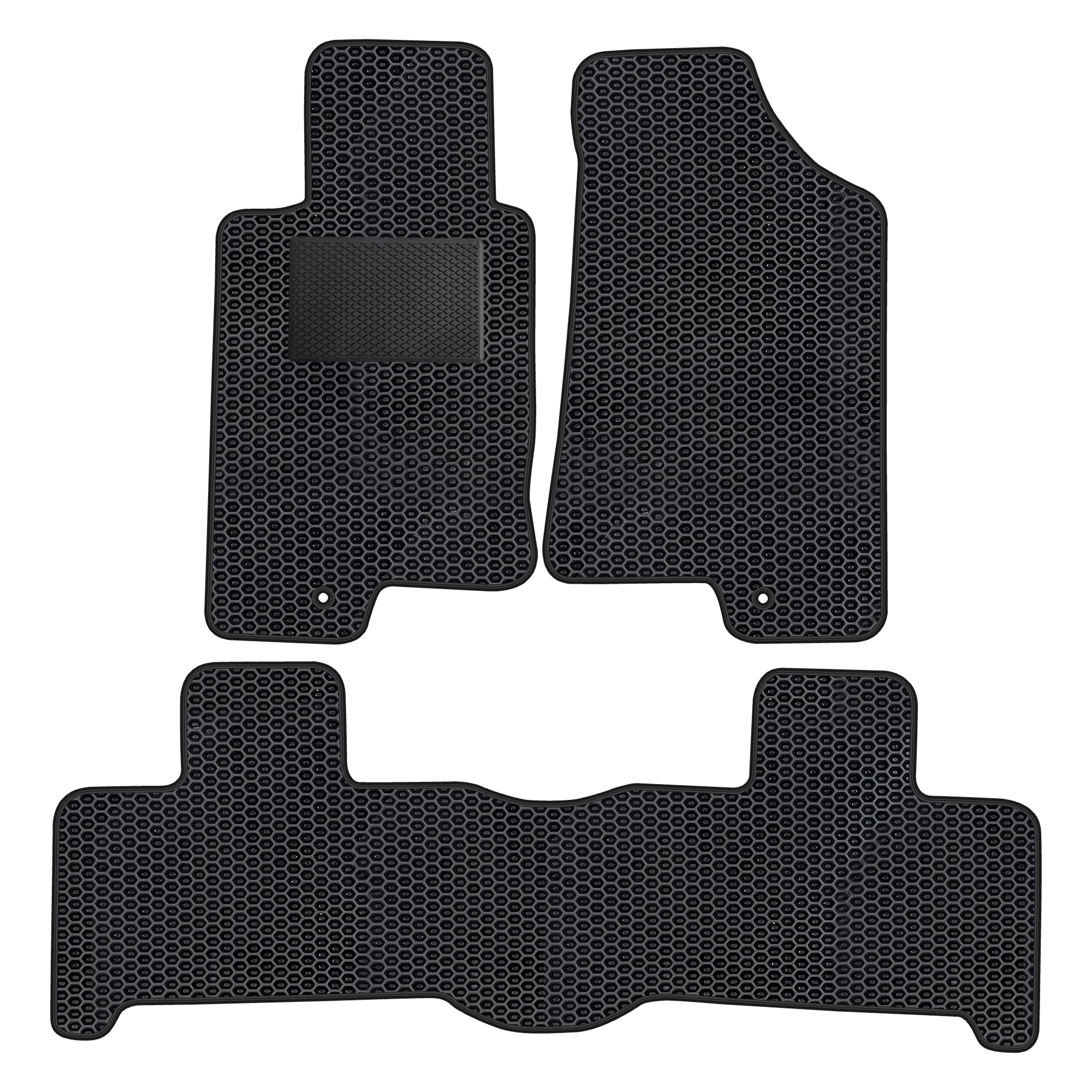 Je011evapod - Komplettes Set Eva-autofußmatten, Passend Für Hummer H3 2005-2010 (mit Zusätzlicher Verstärkung)