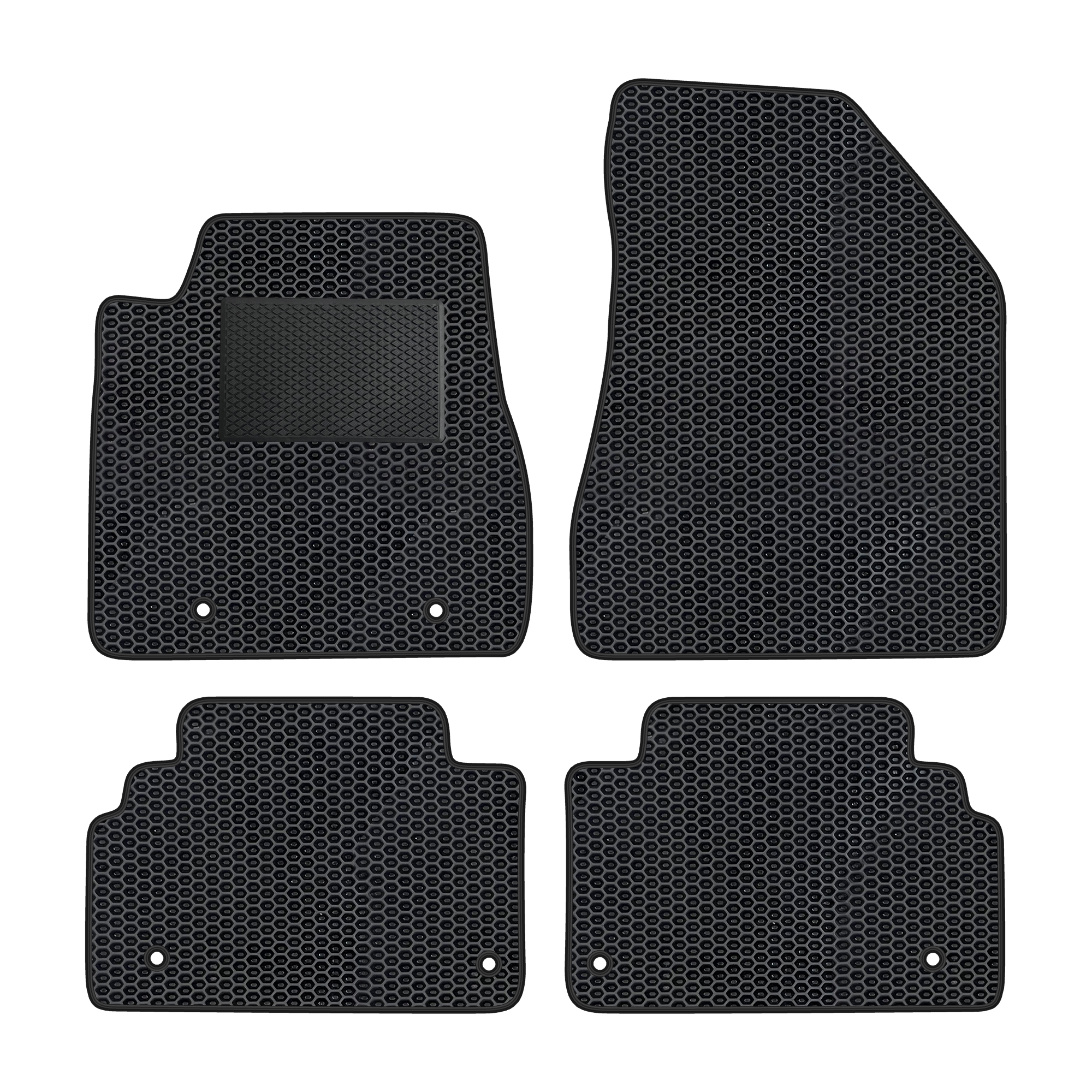 Le010evapod - Komplettes Set Eva-autofußmatten Für Lexus Rx 400h 2004-2008 (mit Zusätzlicher Verstärkung)