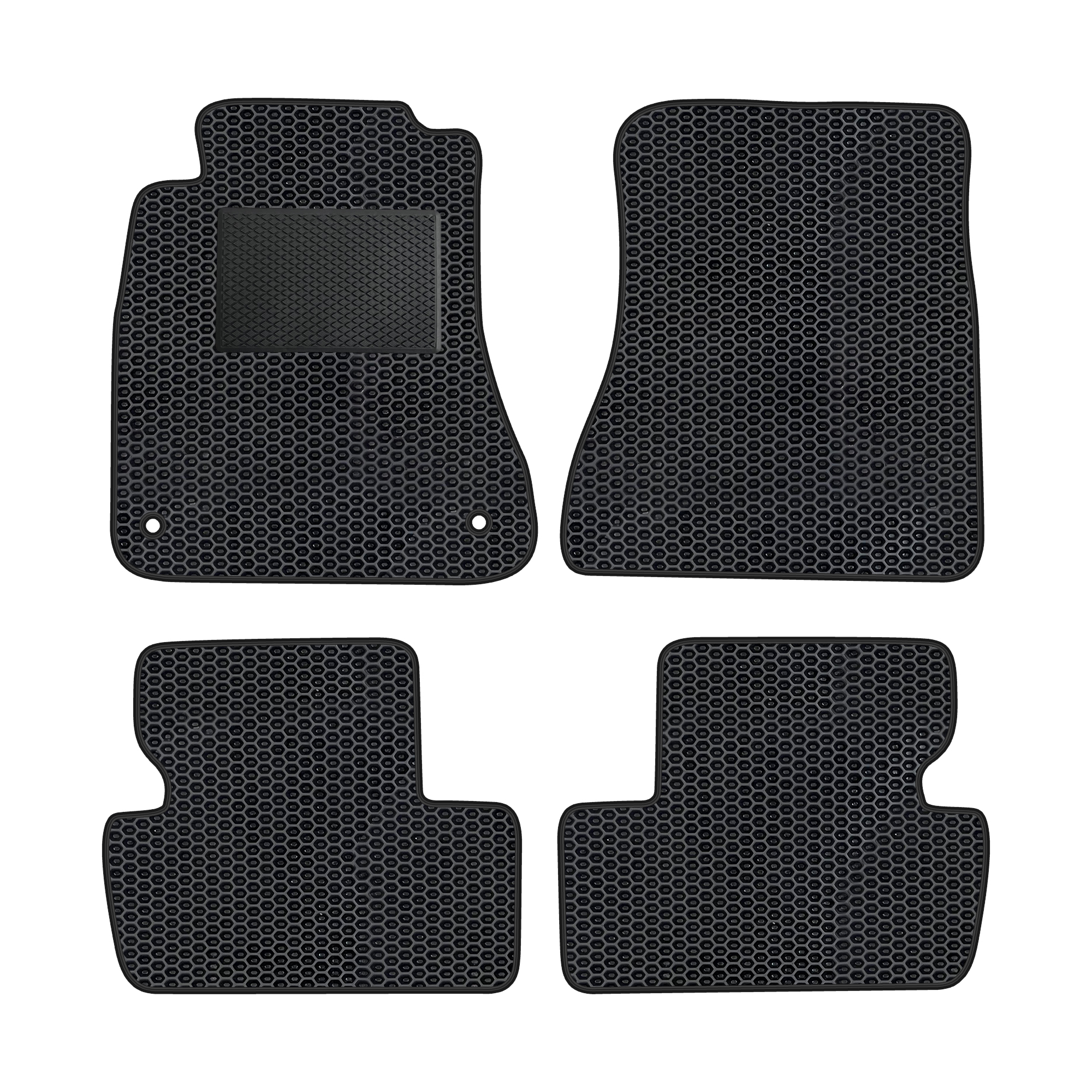 Le008evapod - Komplettes Set Eva-autofußmatten Passend Für Lexus Is 250 2005-2013 (mit Zusätzlicher Verstärkung)