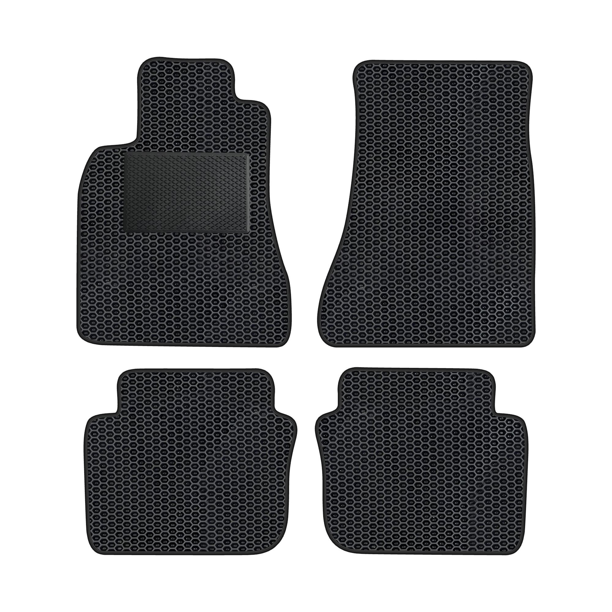 Le012evapod - Komplettes Set Eva-autofußmatten Passend Für Lexus Ct 300h 2010-2022 (mit Zusätzlicher Verstärkung)