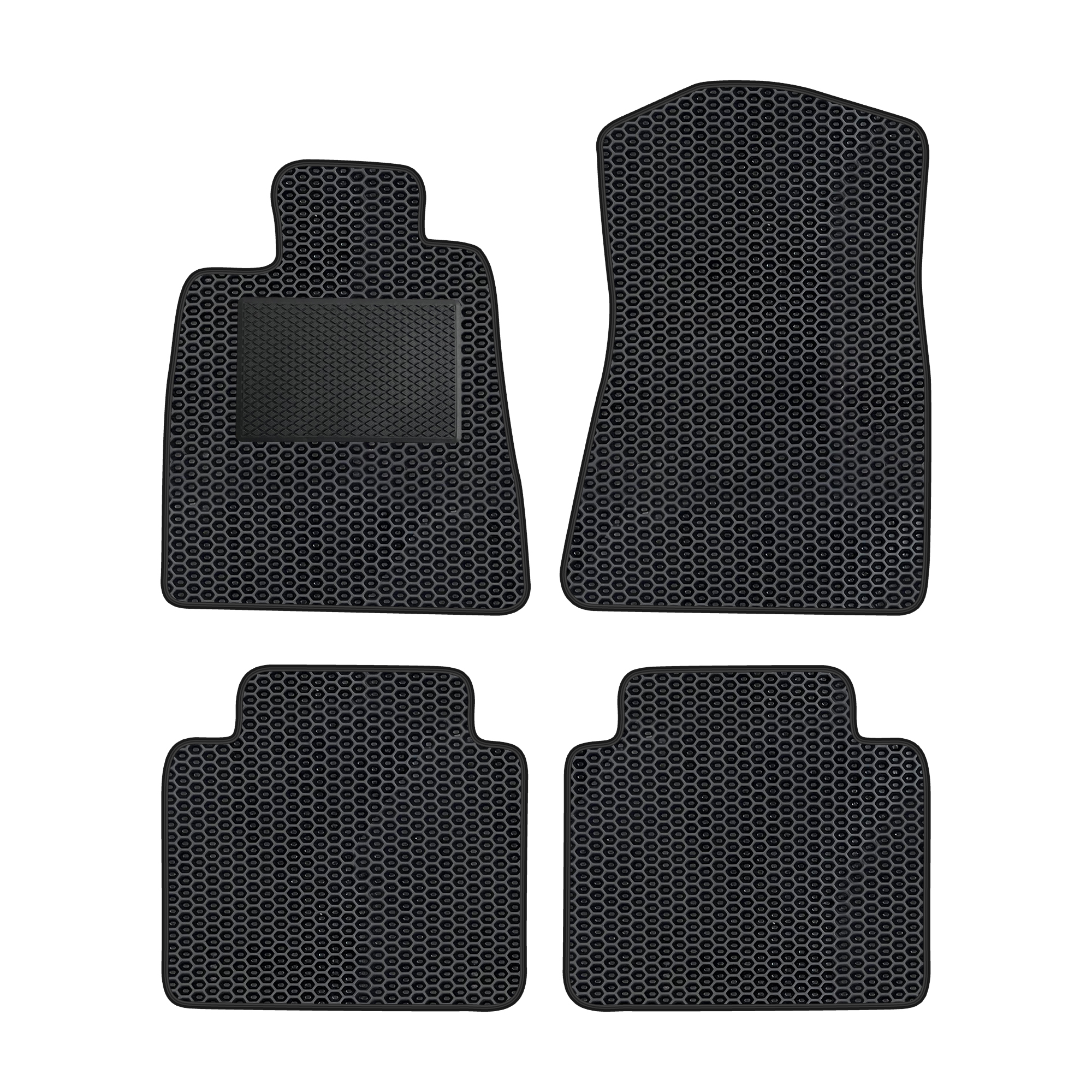 Le009evapod - Komplettes Set Eva-autofußmatten Für Lexus Gs 300 2005-2013 (mit Zusätzlicher Verstärkung)