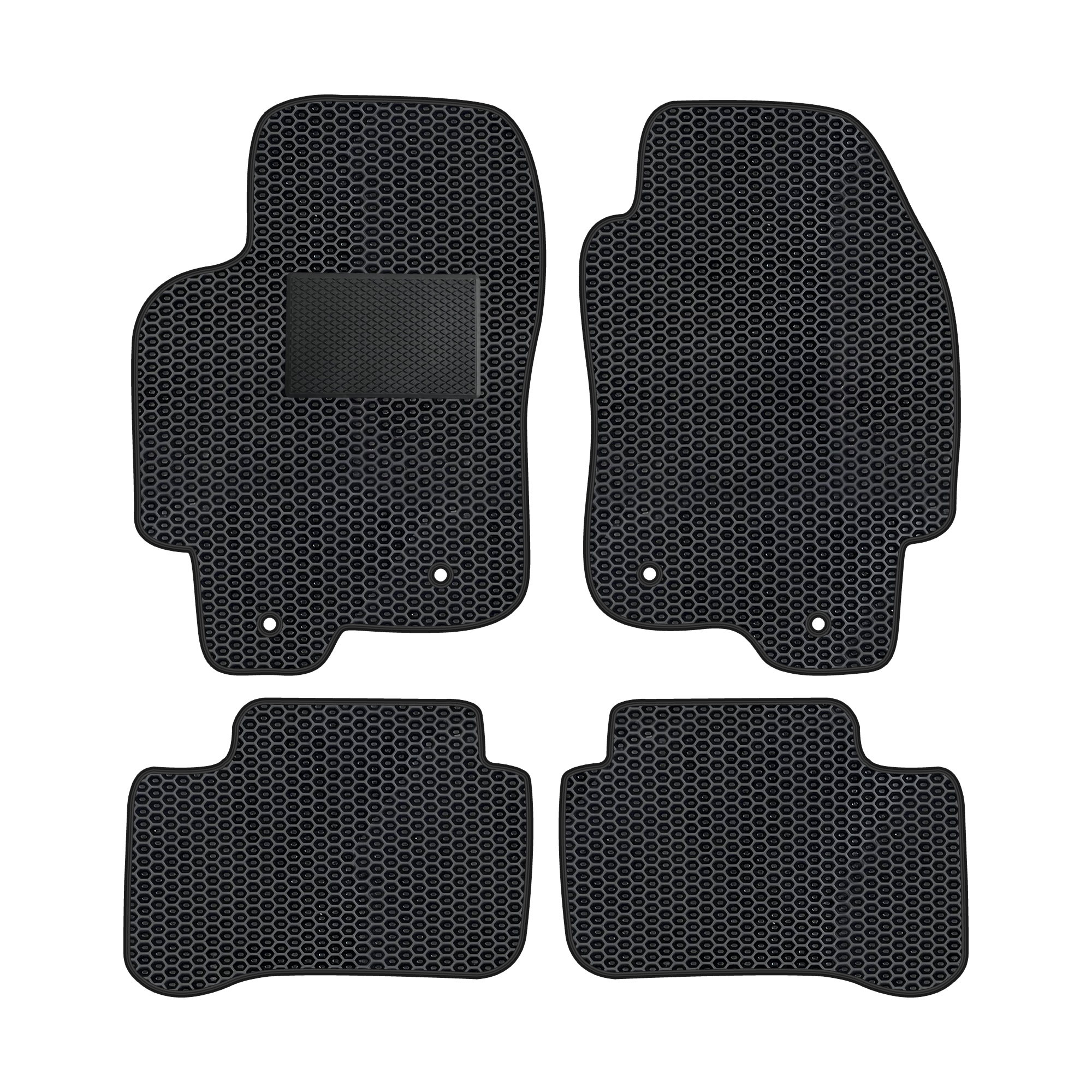Ja003evapod - Komplettes Set Eva-autofußmatten, Passend Für Jaguar X-type 2001-2009 (mit Zusätzlicher Verstärkung)