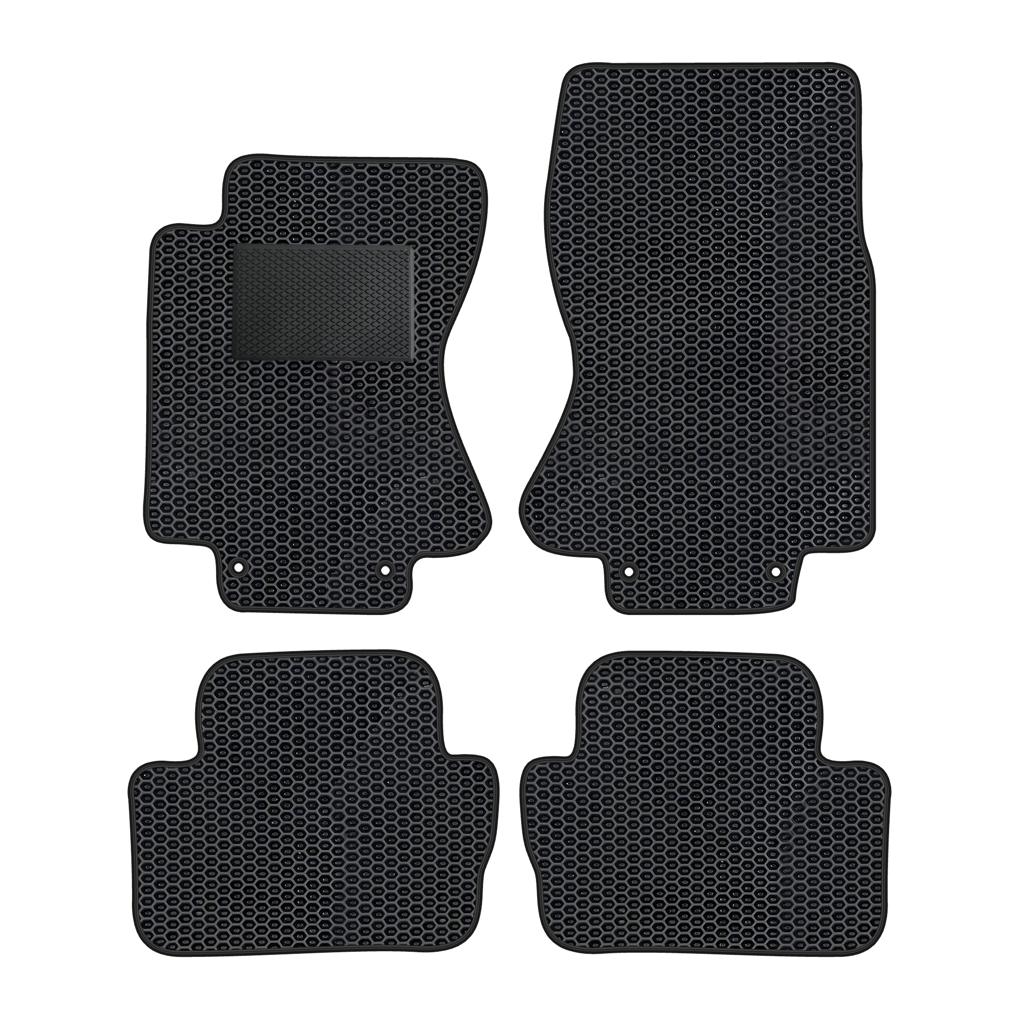 Ja008evapod - Komplettes Set Eva-autofußmatten, Passend Für Jaguar S-type 1999-2007 (mit Zusätzlicher Verstärkung)