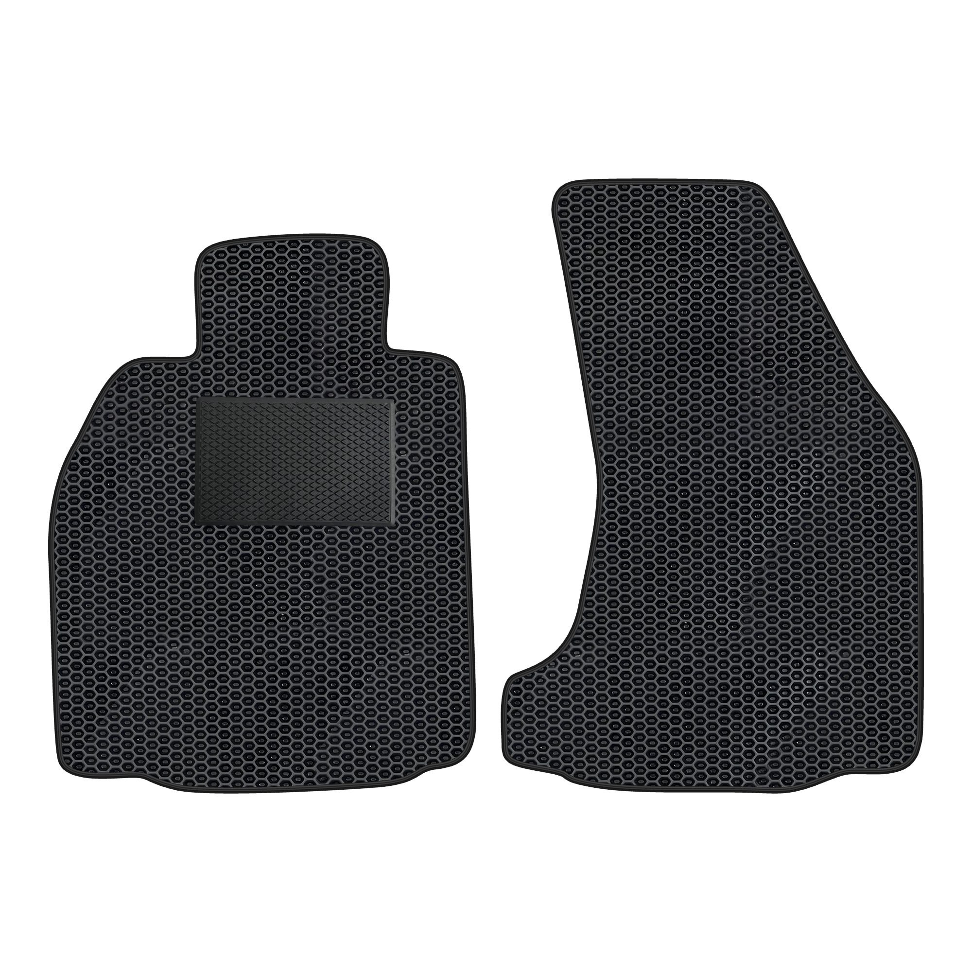 Po002evapod - Komplettes Set Eva-autofußmatten Passend Für Porsche Cayman 2005-2013 (mit Zusätzlicher Verstärkung)