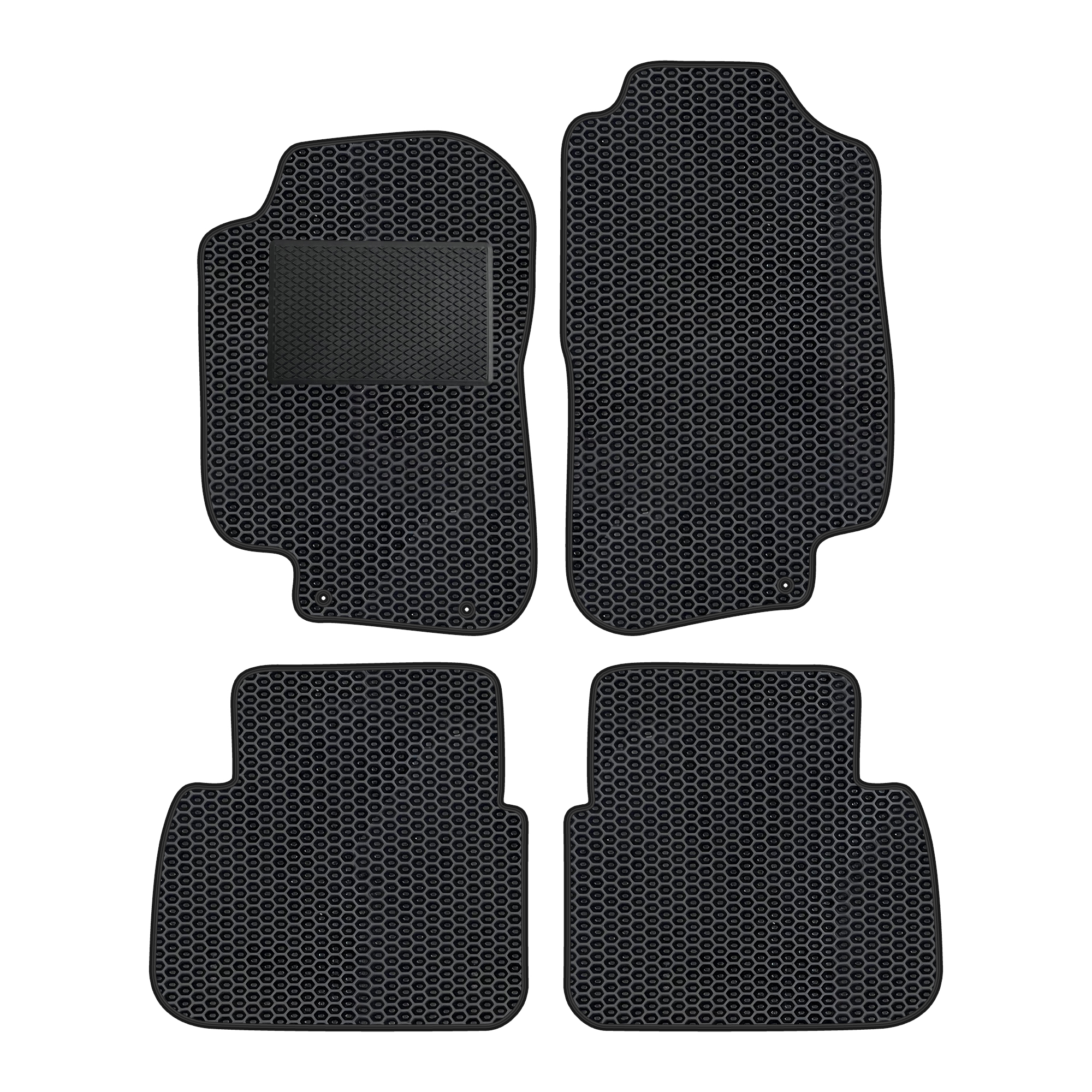 Sa002evapod - Komplettes Set Eva-autofußmatten Passend Für Saab 95 1998-2006 (mit Zusätzlicher Verstärkung)