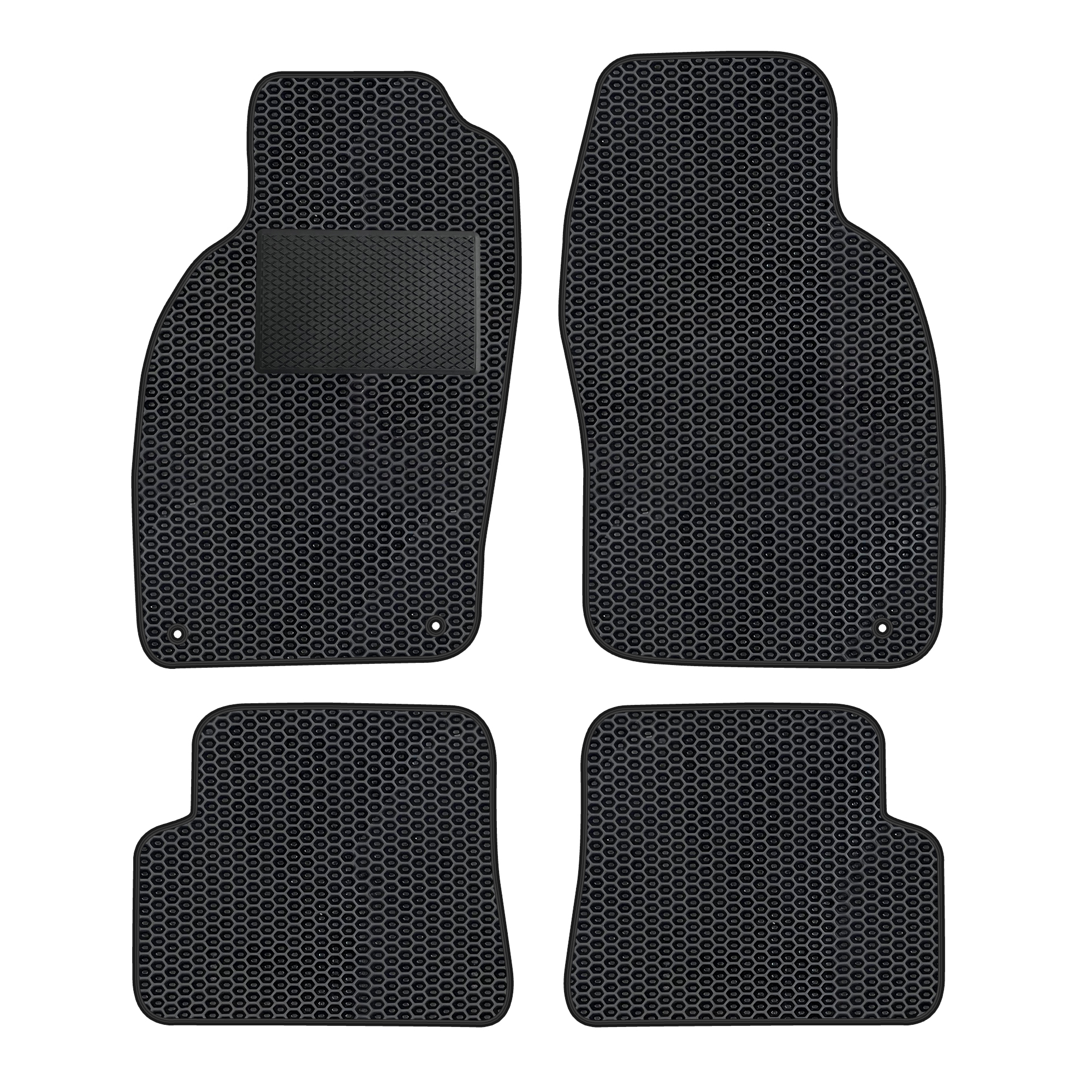 Sa005evapod - Komplettes Set Eva-autofußmatten Passend Für Saab 900 1988-1992 (mit Zusätzlicher Verstärkung)