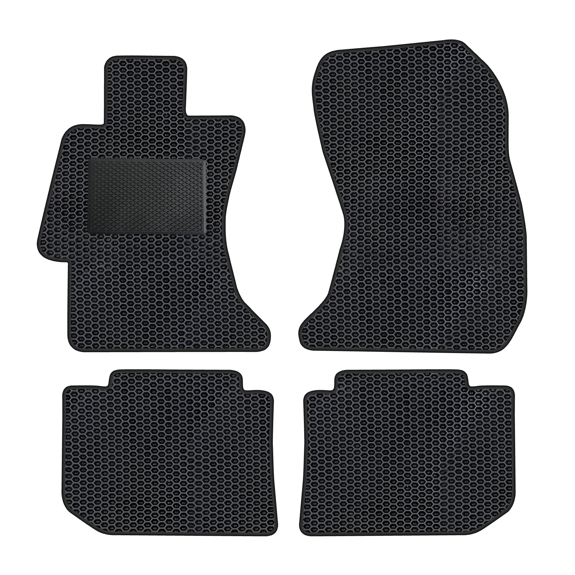 Sb006evapod - Komplettes Set Eva-autofußmatten, Passend Für Subaru Xv Levorg 2011-2019 (mit Zusätzlicher Verstärkung)