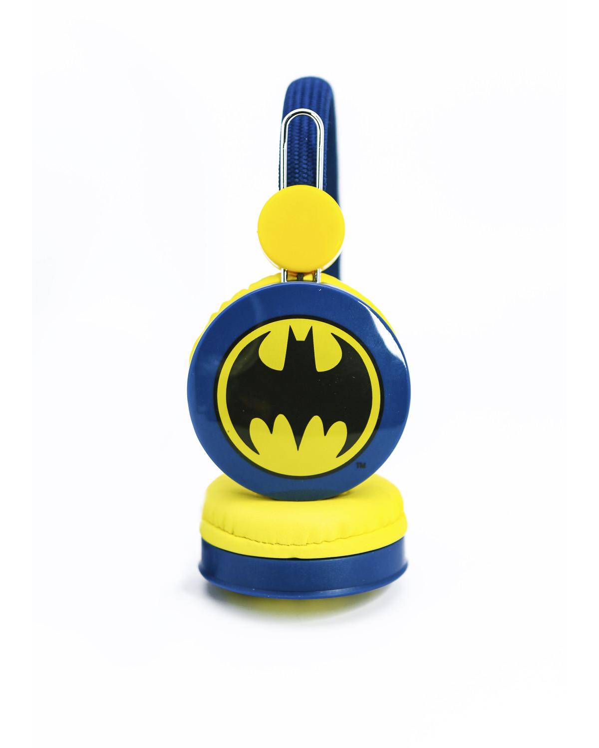 Otl Technologies Dc Comics Batman Caped Crusader Kopfhörer Kabelgebunden Kopfband Musik Blau