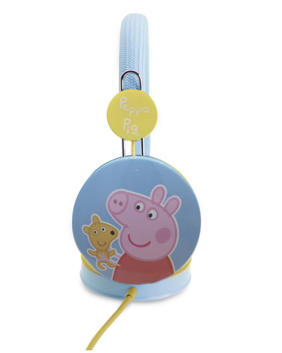 Otl Technologies Peppa Pig Kopfhörer Kabelgebunden Kopfband Musik Blau, Gelb