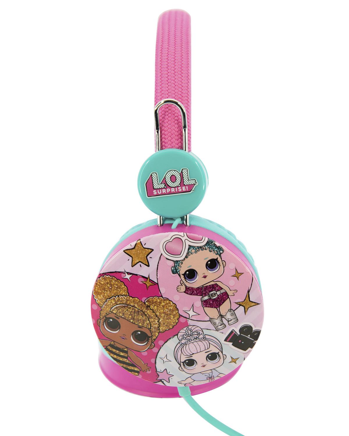 Otl Technologies L.o.l. Surprise Glitterati Kopfhörer Kabelgebunden Kopfband Musik Pink