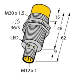 Turck Sensor induktiv NI20-M30-AP6X-H1141