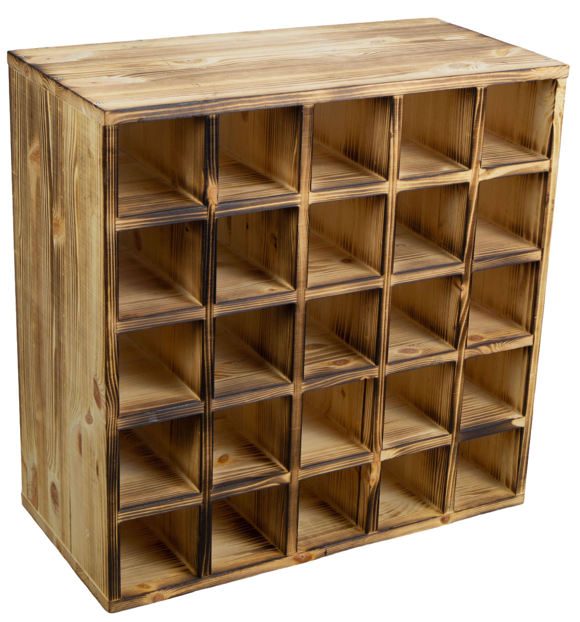 Grosses Weinregal Geflammt 52 X 52 "25er