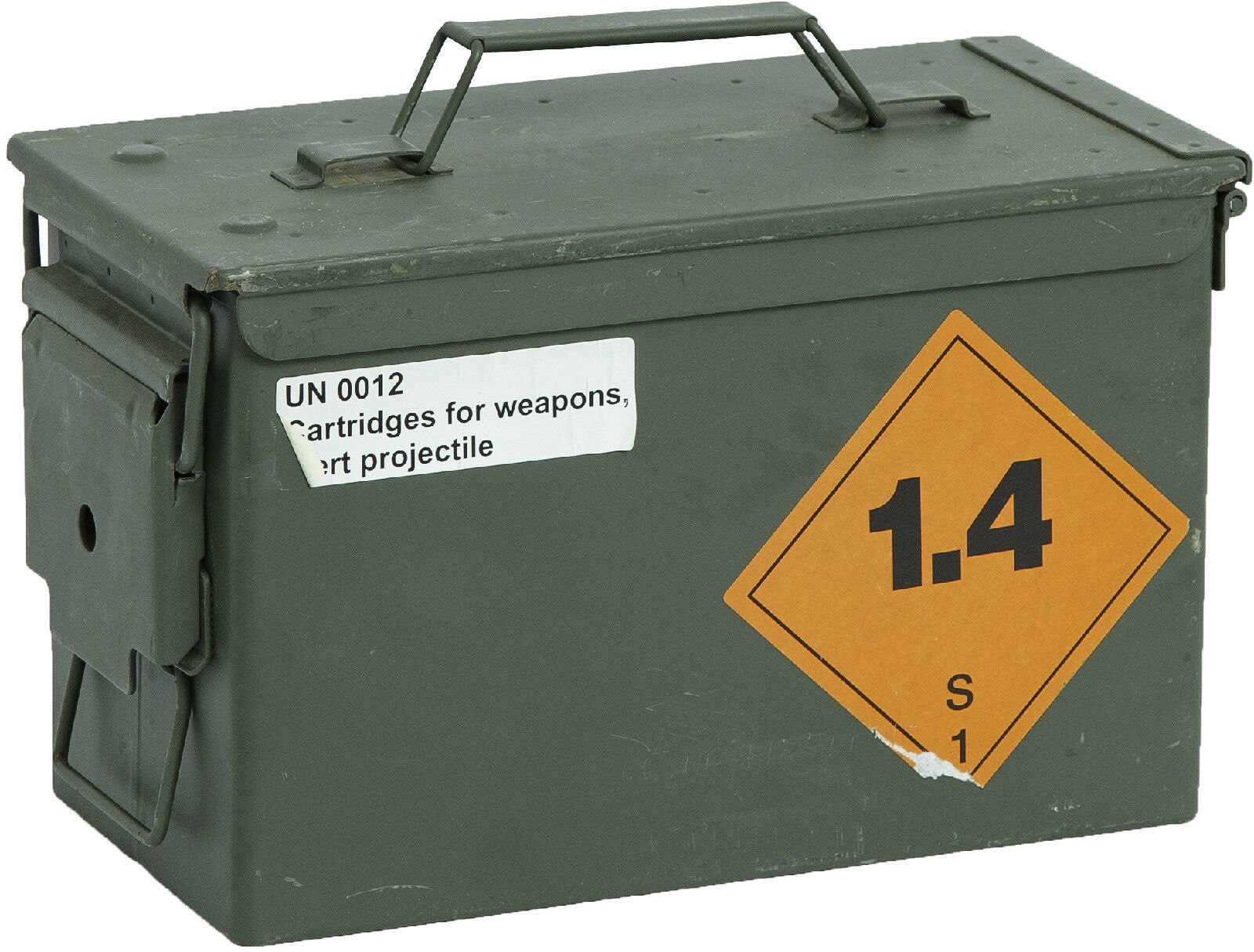 Kistenkolli Altes Land - Kleine Munitionskiste Metall 4api Aufbewahrungskiste Militärkiste Munitionsbox