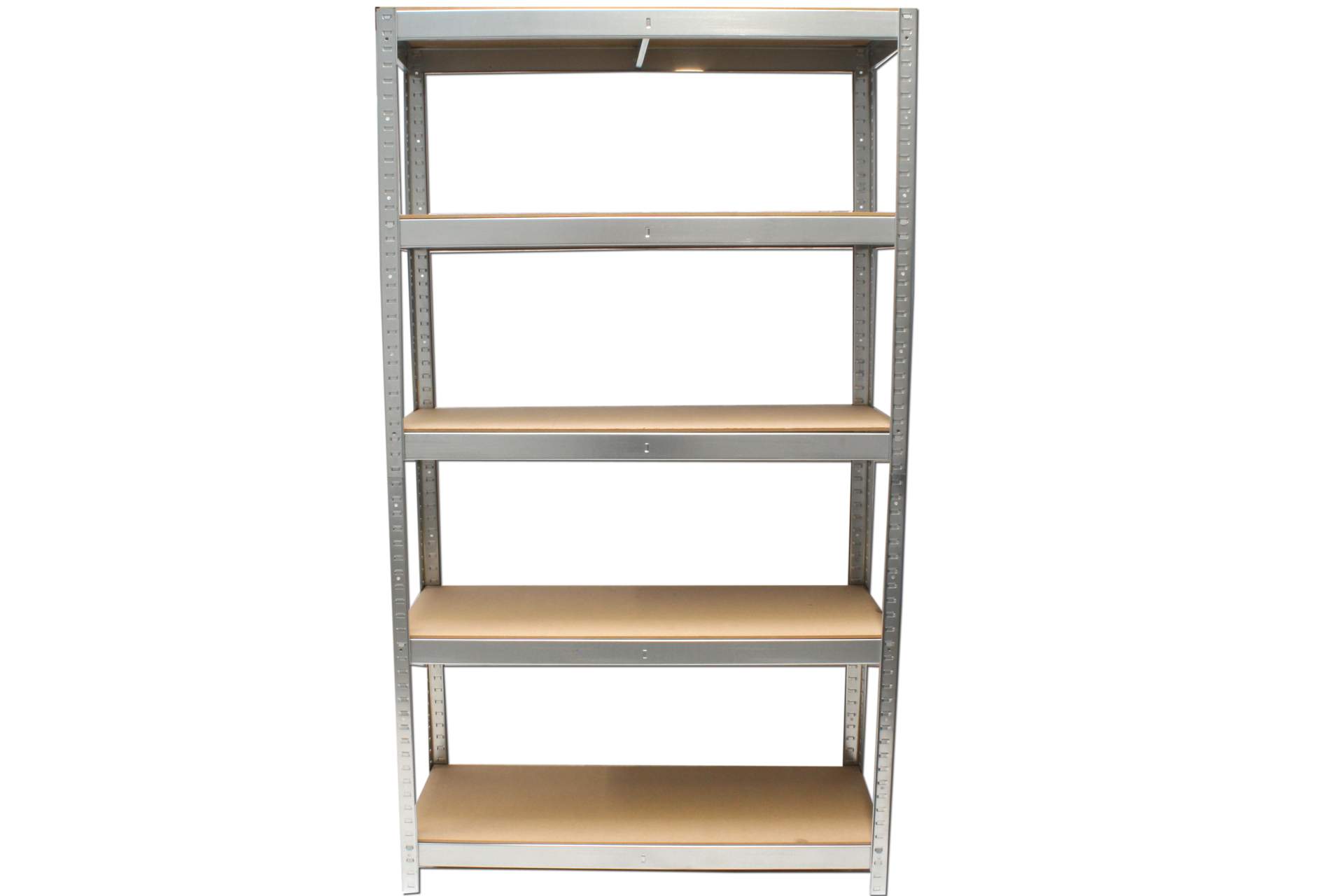 Schwerlastregal 180x90x40cm, Silber, 175kg Traglast Pro Boden, Lagerregal Für Keller, Werkstatt Und Garage, 5 Böden