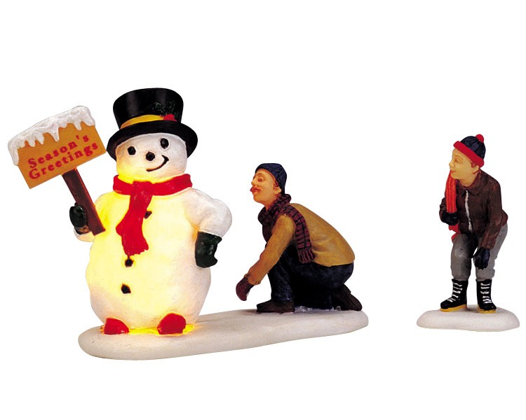 Frosty's Friendly Greeting Set Of 2 B/o 4.5v Art.-nr. 04511