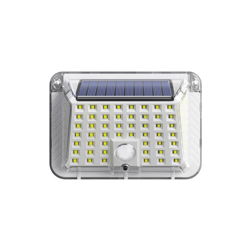 90 Leds, 1200 Mah, Solar-gartenleuchte Für Den Außenbereich, Wasserdicht, 270° Abstrahlwinkel, Bewegungsmelder, Solar-strahler, Solar-wandleuchte