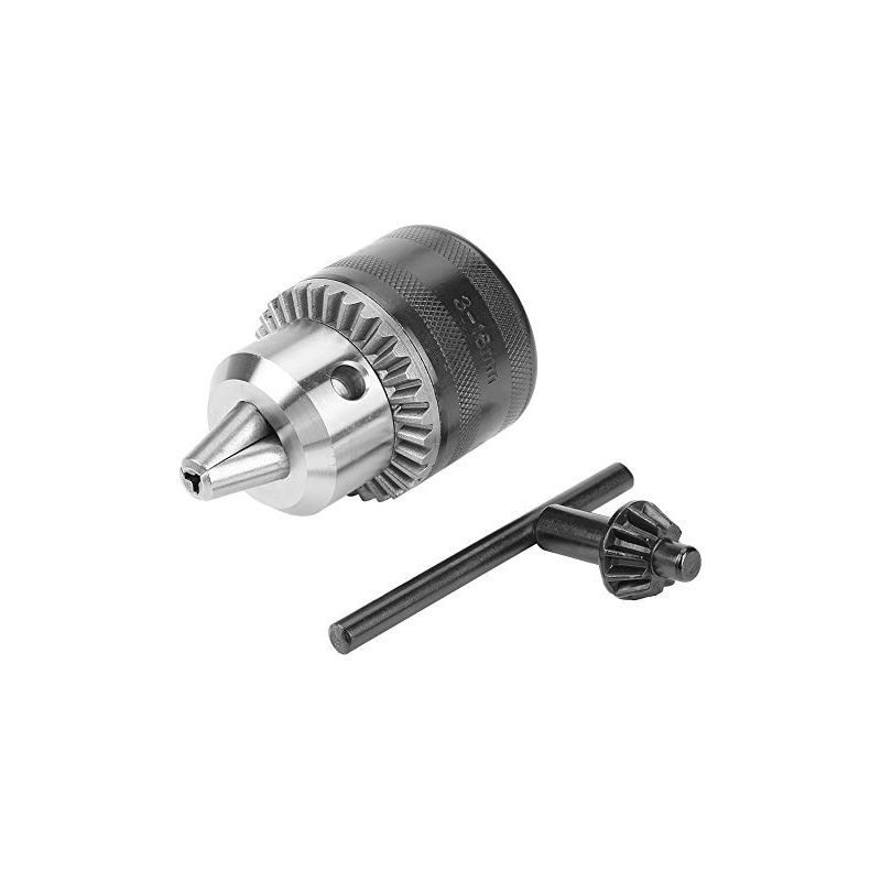 3-16mm Bohrfutter Mit Futterschlüssel Für Elektrische Bohrmaschinen B16/b18 /1/2-20unf Für Drehmaschinen Und Säulenbohrmaschinen (3-16mm[b16])