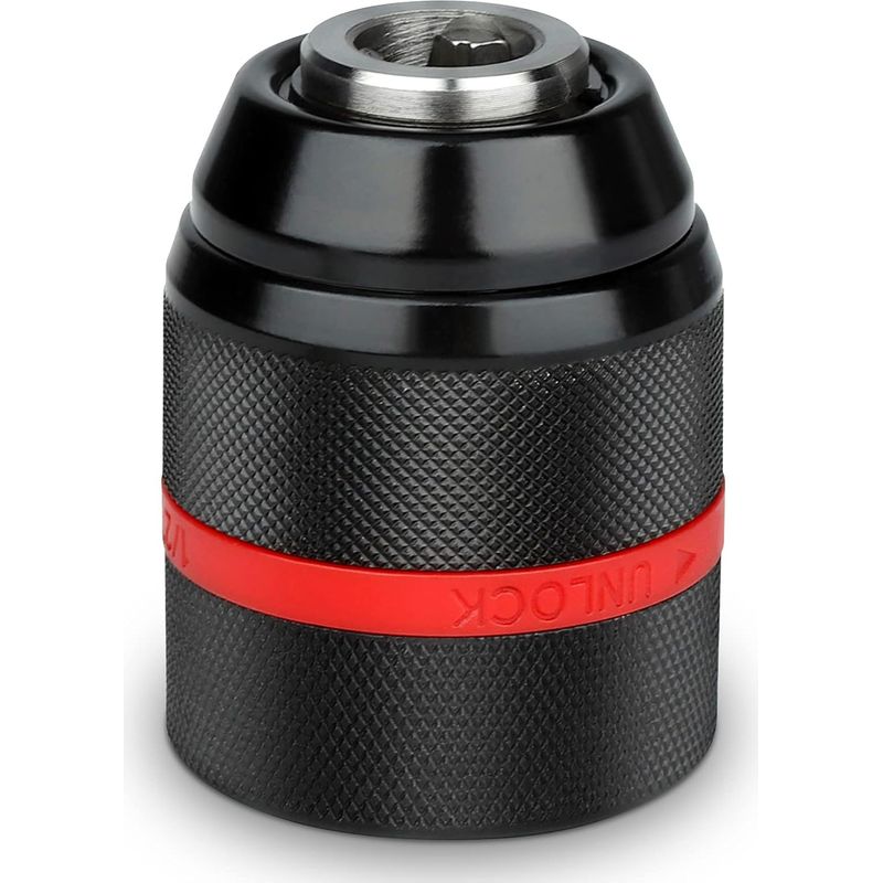 Schnellspannbohrfutter, 2–13 Mm Schnellspannbohrfutter 1/2–20unf, Selbstspannendes Akku-bohrfutter, Schlüsselloses Handbohrfutter, Selbstspannendes Schnellwechsel-bohrfutter