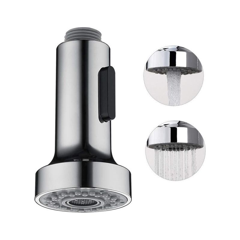 Ausziehbare Küchenarmatur Mit 2 Modi Und Brausedüse Für Küchenspüle, Badezimmer, Waschbecken, 1/2"-anschlüsse Mit Bedienknopf
