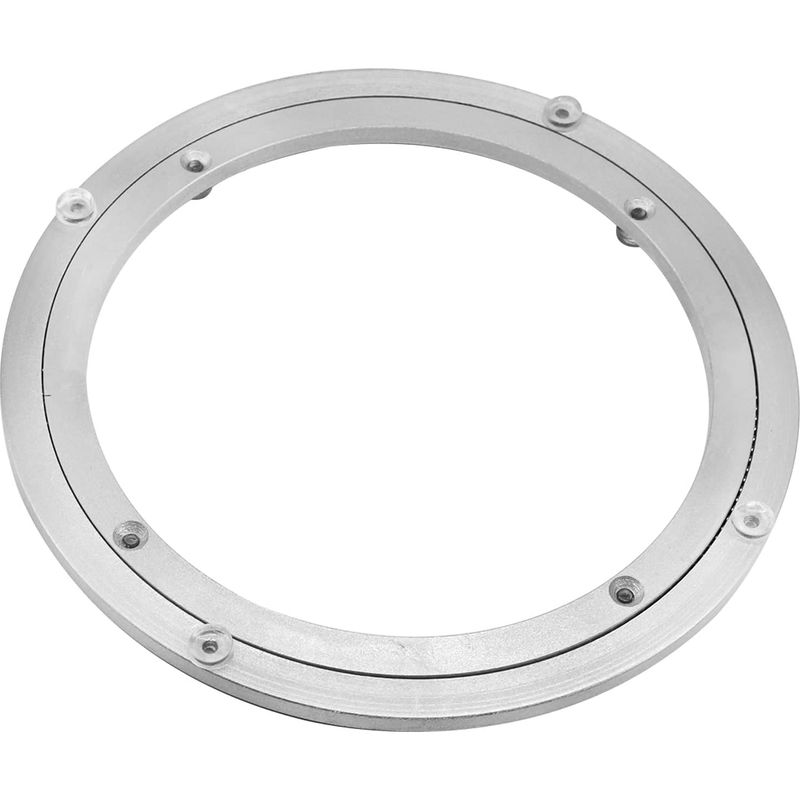 45,7 Cm Großer Aluminium-drehsockel – Hochleistungskugellager – Rutschfest Für Holz- Und Glasoberflächen
