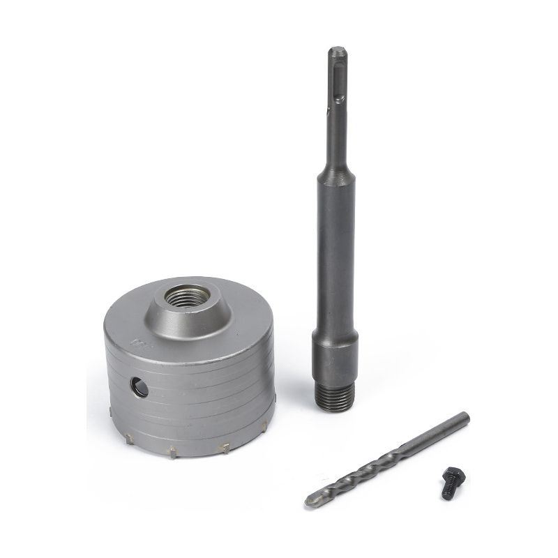 130-mm-betonlochsäge – 220-mm-sds-plus-schaft – Zum Bohren Von Zement, Ziegel Und Stein – Hohe Schneidleistung