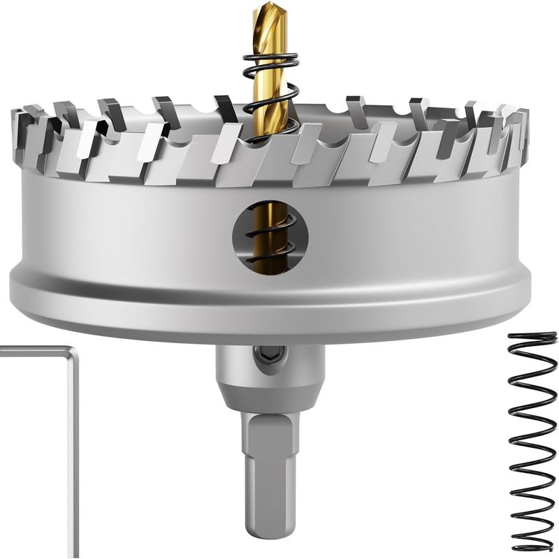 Hochleistungsfähige, Industrietaugliche Tct-hartmetall-bimetall-lochsäge Zum Schneiden Von Edelstahllöchern (160 Mm)
