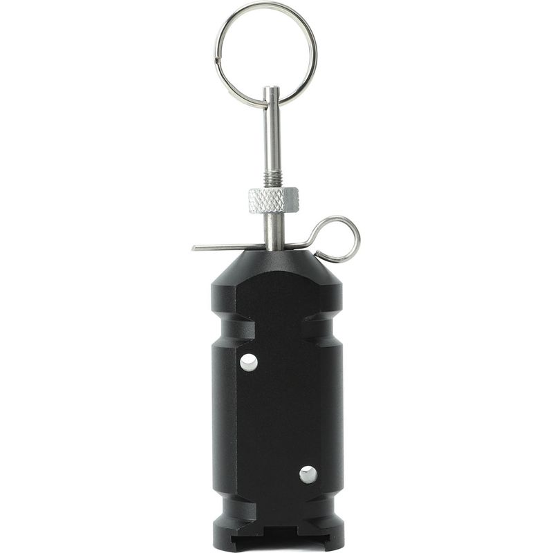 4,5-v-reisealarm Für Campingzeltumrandung, Gartenbedarf Aus Aluminiumlegierung, Schwarz