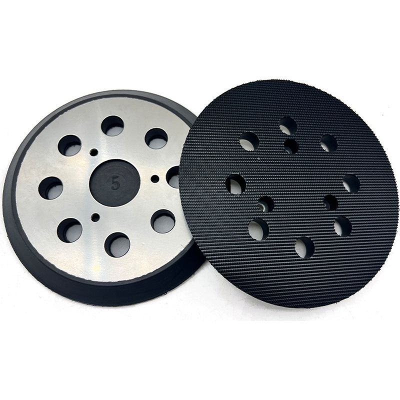 Zoll / 125 Mm 8-loch Ersatz-schleifpad Mit Klettverschluss Für Schleifmaschinen