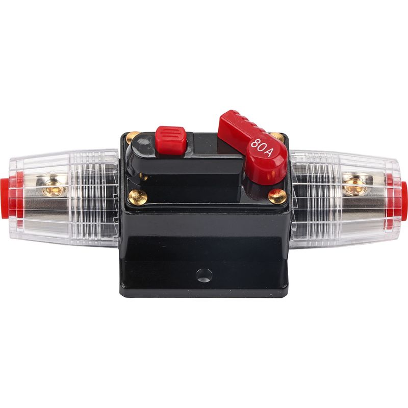 50-100-a-sicherungshalter Mit Rückstellfunktion Für Auto Und Boot, Wasserdicht, 12–24 V, Neu, 80 A