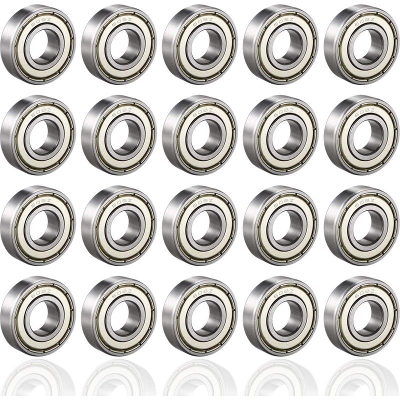608zz Kugellager, Abec 7, 20 Stück, Hochwertige Kugellager Für Rollschuhe, Skateboards, Longboards Und Waveboards, 8 X 22 X 7 Mm