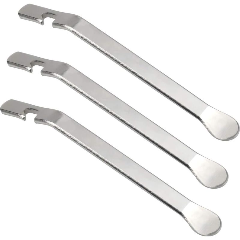 3-teiliges Fahrradreifenheber-set, Reifenheber Aus Edelstahl, Reifenmontierschaufel, Reifenheber, Fahrradreifenreparaturwerkzeug Zum Entfernen Von Fahrradreifen, Fahrradreifenwerkzeuge