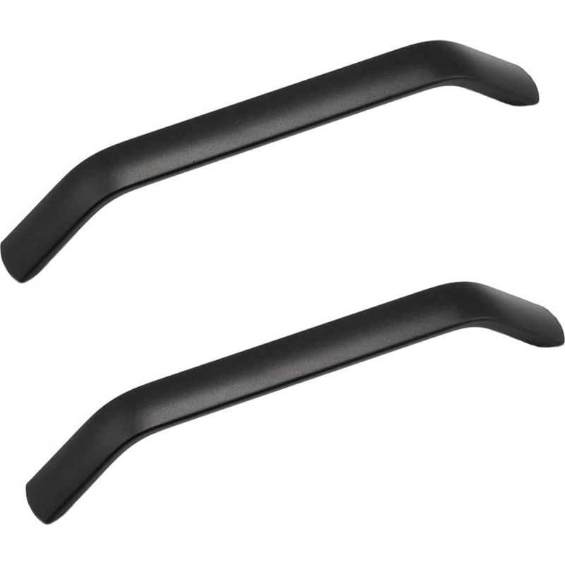 X 128 Mm Schwarze Küchenschrankgriffe Aus Aluminiumlegierung Für Küchenschränke, Türen, Kleiderschränke, Schubladen, Schlafzimmermöbel, Inklusive Schrauben
