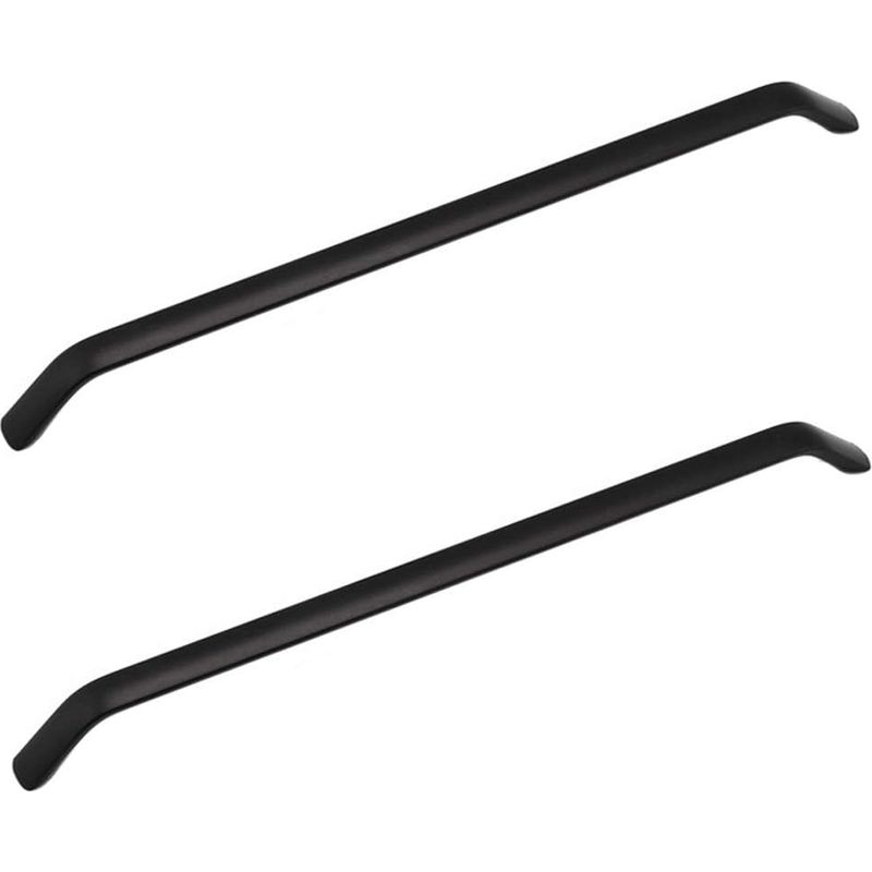 Schwarze 288 Mm Küchenschrankgriffe Aus Aluminiumlegierung Für Küchenschränke, Türen, Kleiderschränke, Schubladen, Schlafzimmermöbel, Inklusive Schrauben