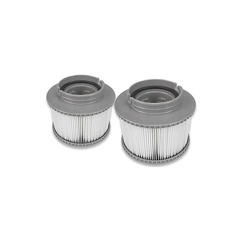 Mspa Filter, Schwimmbadfilterkartuschen, Mspa Ersatzfilterkartuschen Für Badewanne, Spa, Schwimmbad (2 Stück)