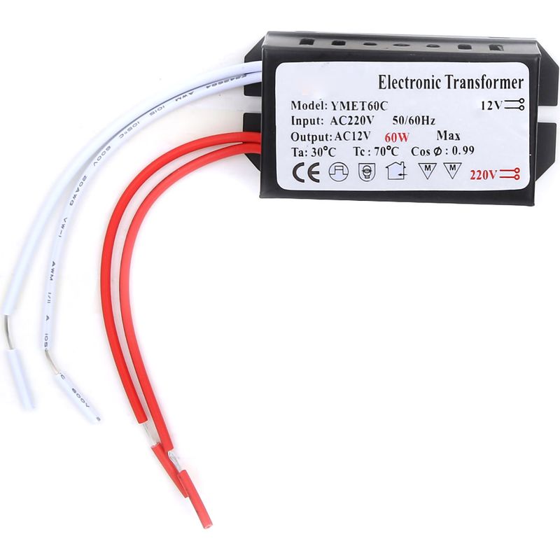 Elektronischer Transformator Von 220 V Auf 12 V, Spannungswandler, Intelligenter Leistungstreiber (60 W)