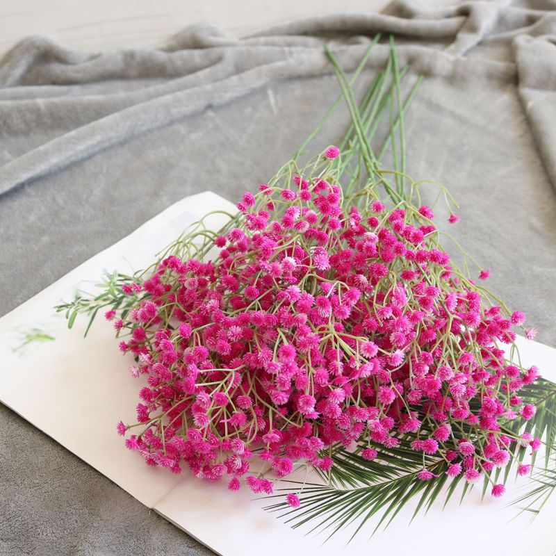 10 Künstliche Schleierkraut-blumensträuße (gypsophila) In Weiß, Rosa Und Rot, Für Hochzeitskränze, Heim- Und Gartendekoration.