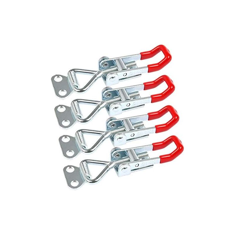 Stück 4001 Metall-kippriegel, 100 Kg / 220 Lbs Haltekraft, Verstellbare Zimmermanns-kippriegel Zum Befestigen Und Festziehen