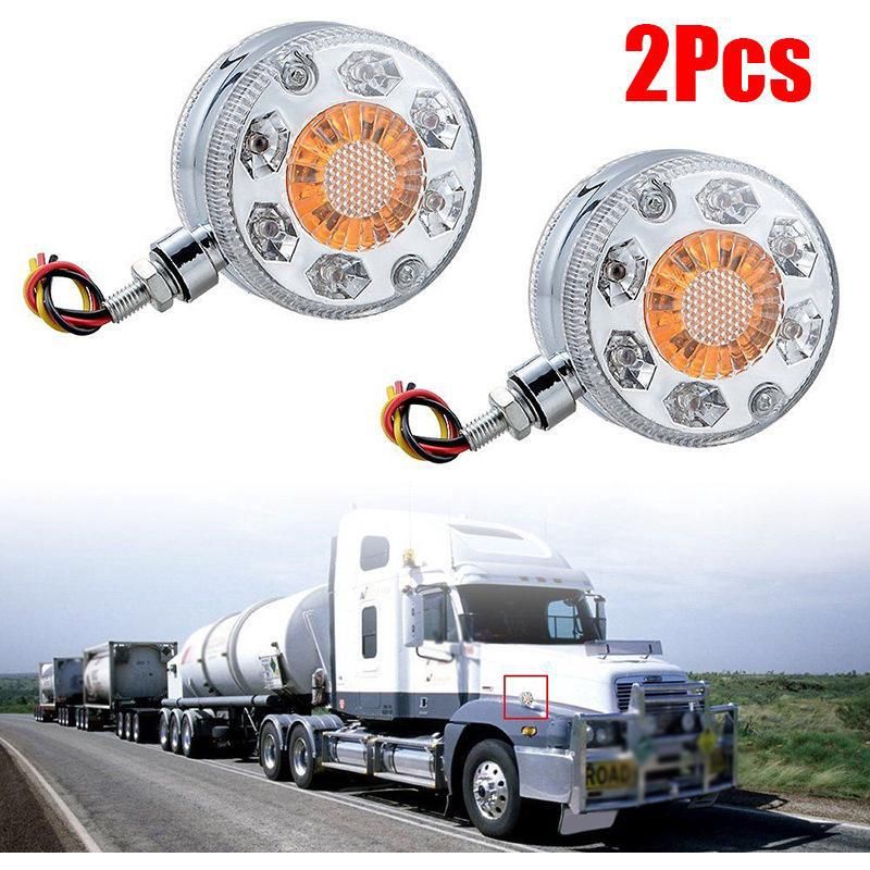 Stück - Led-seitenleuchten Für Pkw Und Lkw, Größe 12-24 V, Anhänger-seitenrückleuchten