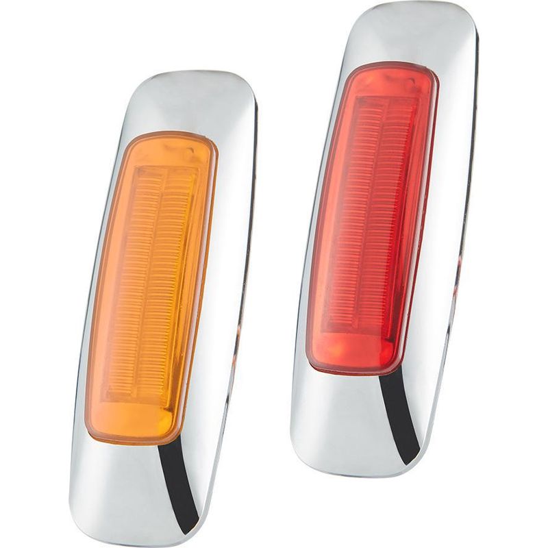 Stück – 8 Led-seitenmarkierungsleuchten, Blinkende Rückleuchten, 12–24 V, Für Lastwagen