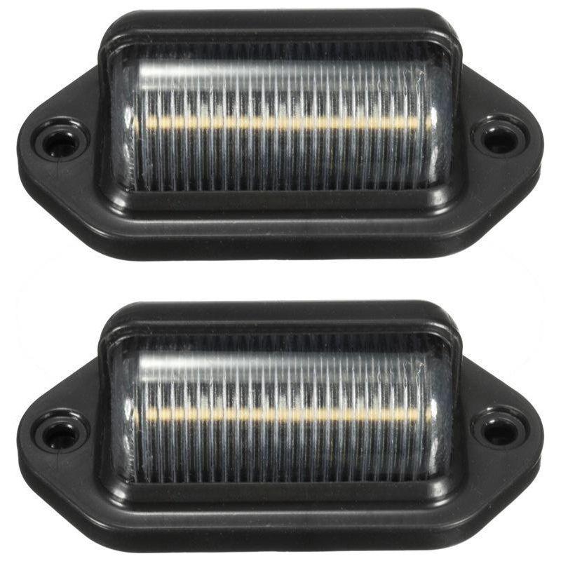 Stück – 6-led-kennzeichenbeleuchtung Für Autos, Universelle Led-kennzeichenleuchte Für Lkws