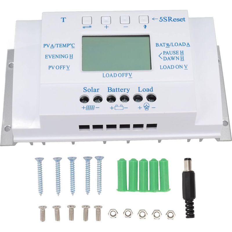 Intelligenter 12v/24v Solar-laderegler Mppt T40a Mit Display Für Effiziente Energienutzung