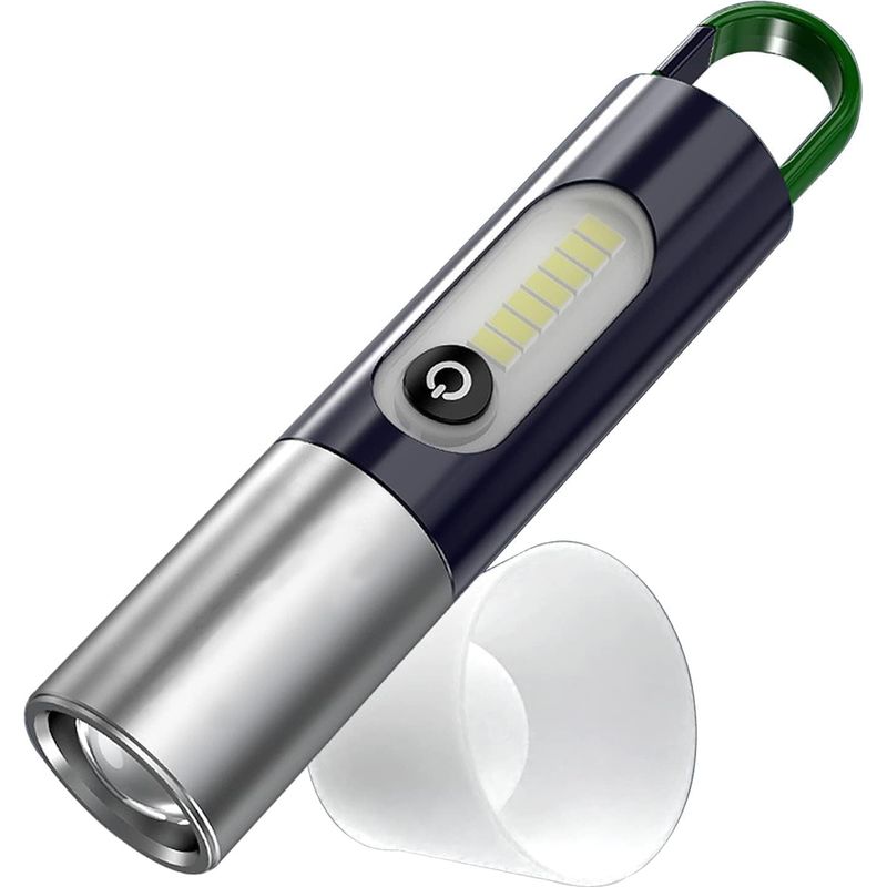 Ausziehbare, Zoomfähige Led-taschenlampe Mit 1000 Lumen, Extrem Leistungsstarke Led-taschenlampe, 4 Zoom-lampenmodi, Stoßfest Und Rutschfest Für Camping, Wandern Und Notfälle