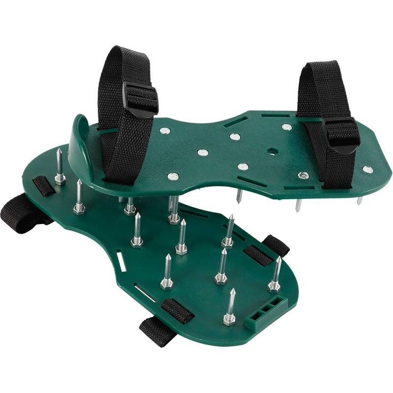 Rasenlüfterschuhe, Rasenlüfter Mit 4 Verstellbaren Riemen Für Garten Und Hof