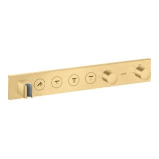 hansgrohe Fertigmontageset Axor Select UP-Thermostat., 4 Verbr., brush. gol opt