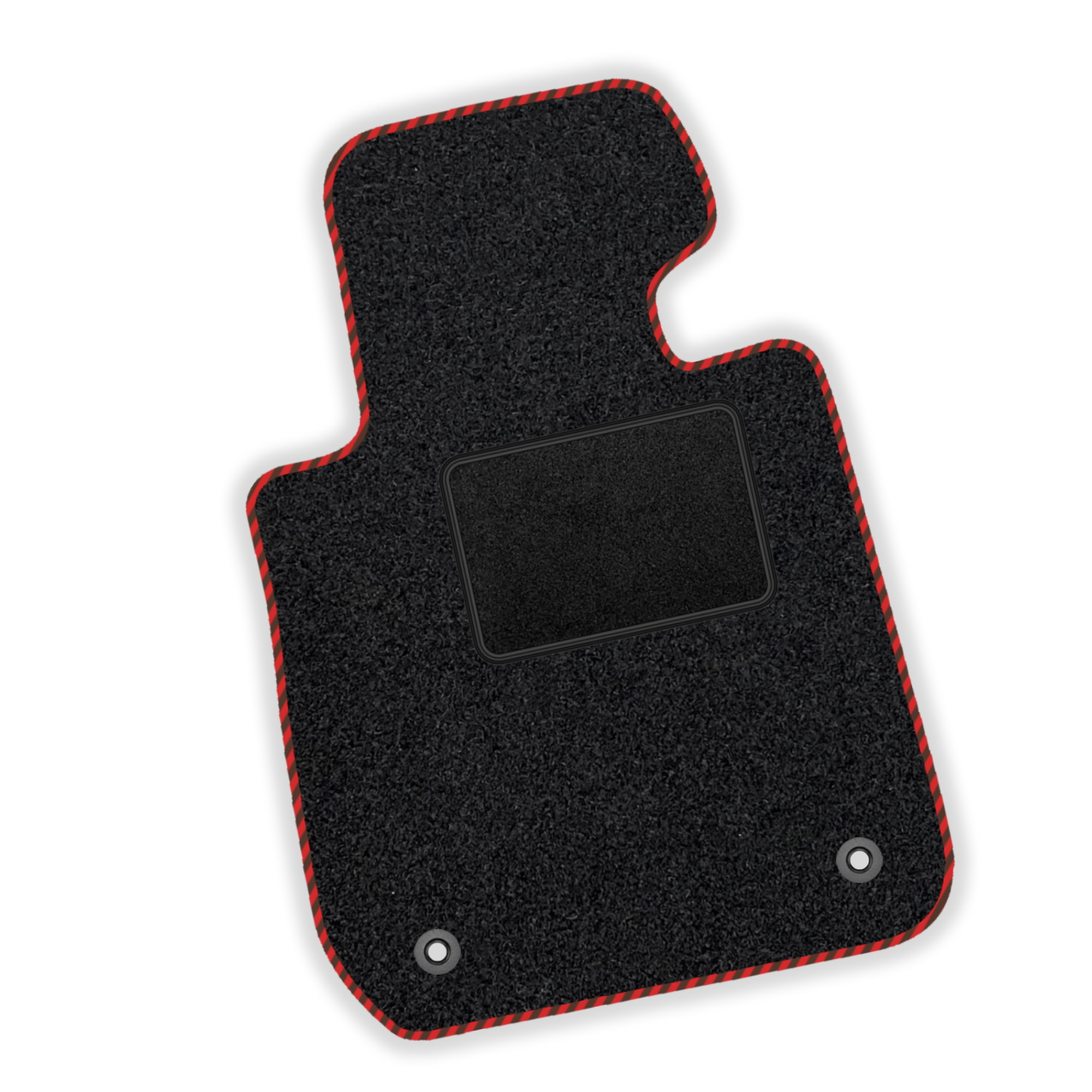 [sp]klmi005 Rot – Fahrer-veloursmatte – Automatten Passend Für: Mitsubishi Eclipse Iv 2006–2011, Rote Paspelierung