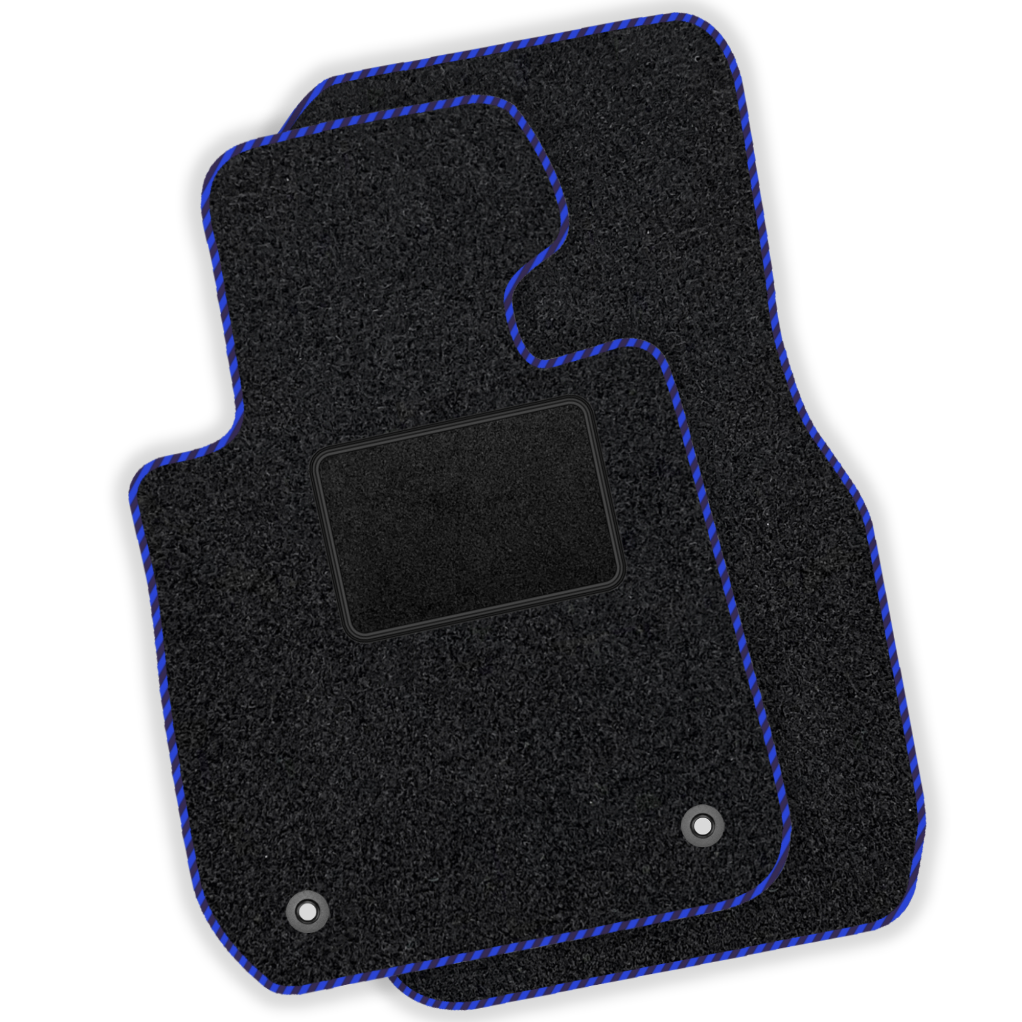 [sp]pldf001 Blau - Velours-fußmatten Vorne - Automatten Passend Zu: Dfsk E5 2025 - Blaue Paspelierung