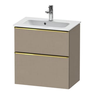 Duravit Waschtischunterschrank D-Neo Compact 61x37,2, g pol/Lei, 1 Kast, 1 A, wandhängend