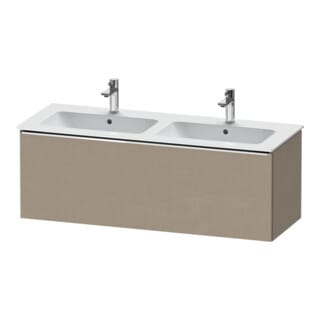 Duravit Waschtischunterschrank D-Neo 128x46,2x44cm, 1 A, wandhängend, chr/Leinen
